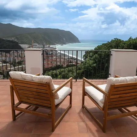 100b - Ginestra, Ampia Terrazza 120m2 Vista Mare, 3 Da Letto *