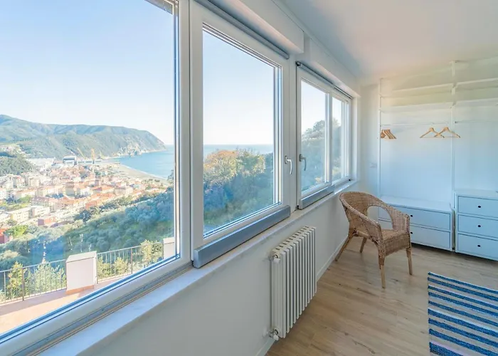 100b - Ginestra, Ampia Terrazza 120m2 Vista Mare, 3 Da Letto