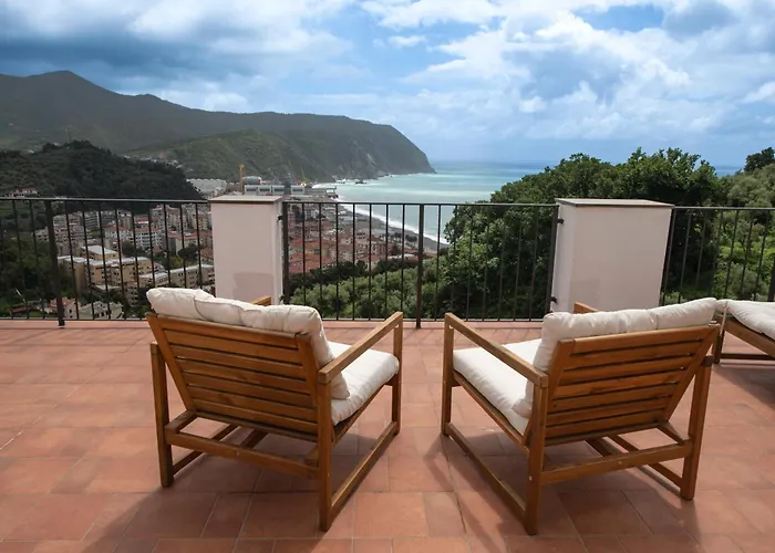 100b - Ginestra, Ampia Terrazza 120m2 Vista Mare, 3 Da Letto *