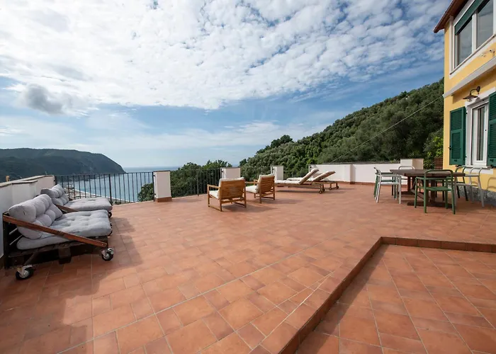 100b - Ginestra, Ampia Terrazza 120m2 Vista Mare, 3 Da Letto *