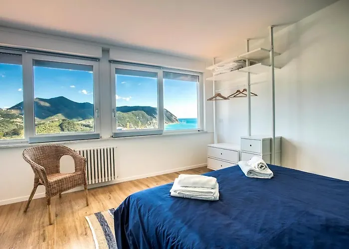 Villa Ginestra: Seaside Terrace Retreat With Access Sestri Levante